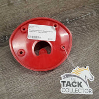 Wall Mount Round Plastic Bridle Tack Rack *like new, dusty, scratches
