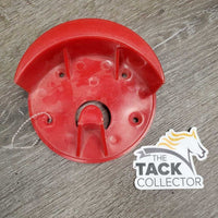 Wall Mount Round Plastic Bridle Tack Rack *like new, dusty, scratches
