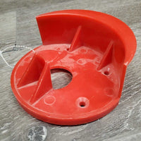 Wall Mount Round Plastic Bridle Tack Rack *like new, dusty, scratches
