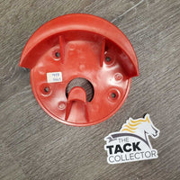 Wall Mount Round Plastic Bridle Tack Rack, sticker *new, dust
