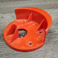 Wall Mount Round Plastic Bridle Tack Rack, sticker *new, dust
