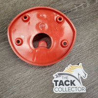 Wall Mount Round Plastic Bridle Tack Rack, sticker *new, dust
