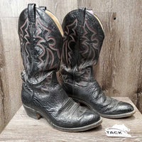 MENS Round Toe Western - Cowboy Boots *vgc, mnr rubs, scuffs & dust