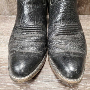 MENS Round Toe Western - Cowboy Boots *vgc, mnr rubs, scuffs & dust