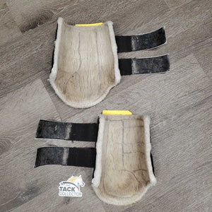 Closed Boots, Fleece, velcro *fair, dirty, older, clumpy, stains, pilly, hairy velcro, pilly, TORN