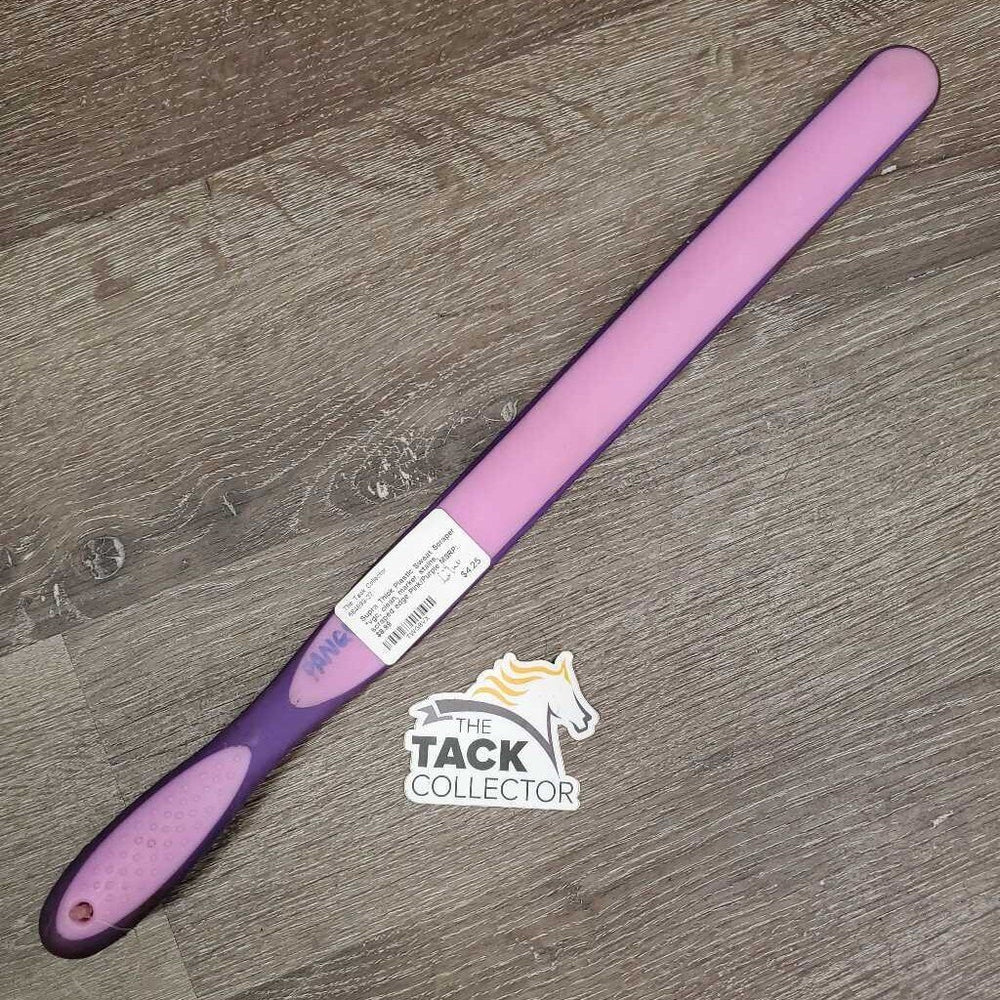 Thick Plastic Sweat Scraper *vgc, clean, marker, stains, scraped edge