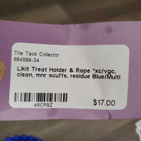 Treat Holder & Rope *xc/vgc, clean, mnr scuffs, residue
