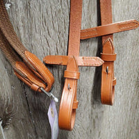 Rsd Bridle, Flash, Cotton Web Reins *like new
