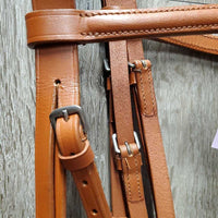 Rsd Bridle, Flash, Cotton Web Reins *like new
