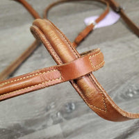 Narrow Rsd Leather Standing Martingale *vgc, mnr dirt & edge scrapes, stiff, NO Stopper
