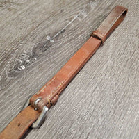 Narrow Rsd Leather Standing Martingale *vgc, mnr dirt & edge scrapes, stiff, NO Stopper
