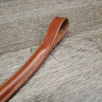 Narrow Rsd Leather Standing Martingale *vgc, mnr dirt & edge scrapes, stiff, NO Stopper
