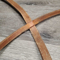 Narrow Rsd Leather Standing Martingale *vgc, mnr dirt & edge scrapes, stiff, NO Stopper
