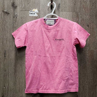 JUNIORS SS Shirt, "Cowgirls Unlimited" *vgc, cracking logos
