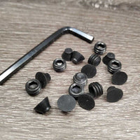 Cork Plugs: 6 Metal screw in & 10 Rubber & Allen Wrench *like new
