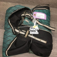 Med Winter Blanket, 2 legs, tail, missing tail flap *gc, wpf, dirty, stains, film, mnr tears, snags, faded, rubs
