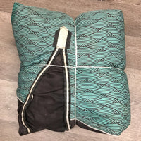 Med Winter Blanket, 2 legs, tail, missing tail flap *gc, wpf, dirty, stains, film, mnr tears, snags, faded, rubs