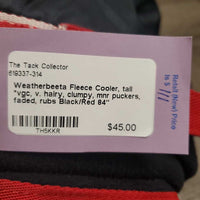 Fleece Cooler, tail *vgc, v. hairy, clumpy, mnr puckers, faded, rubs
