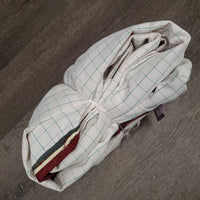 Disc Front Cotton Sheet, detach neck, tail *vgc, clean, mnr repairs, stains, rubs