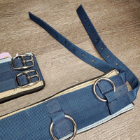 Nylon & Neoprene Lungeing Surcingle, girth *xc/vgc, mnr dirt, residue
