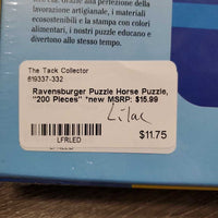 Ravensburger Puzzle Horse Puzzle, "200 Pieces" *new
