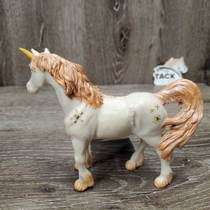 Papo Unicorn *vgc, mnr stains, rubbed horn