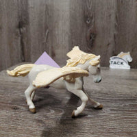 Papo Fairy Pegasus Horse *gc, stains, marks
