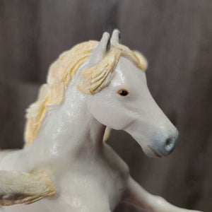 Papo Fairy Pegasus Horse *gc, stains, marks