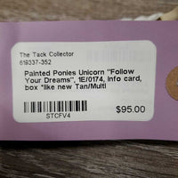 Retired Unicorn "Follow Your Dreams", 1E/0174, info card, box *like new
