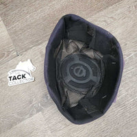 Helmet Liner *gc, clean, weak sticky attachments, faded, creases
