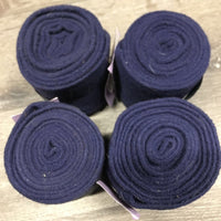 4 Fleece Polos *gc, dust, hairy, clean
