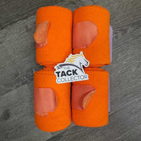 4 Fleece Polos *gc, clean, clumpy, hair, stretched, hairy velcro
