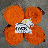 4 Fleece Polos *vgc, clean, mnr edge rubs, stains & threads
