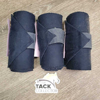 3 Nylon Stretchy Wraps *gc, clean, pilly edges, snags, mnr dirt/dust, hair
