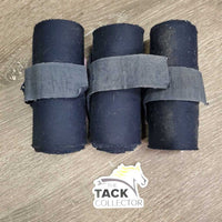 3 Nylon Stretchy Wraps *gc, clean, pilly edges, snags, mnr dirt/dust, hair

