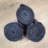 3 Nylon Stretchy Wraps *gc, clean, pilly edges, snags, mnr dirt/dust, hair
