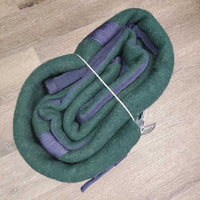 Hvy Soft Wool Cooler, tail *gc, clean, hairy, dirt, mnr tear, dust