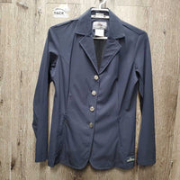 Technical Show Jacket, zipper, buttons *vgc, rough button hole threads, seam puckers
