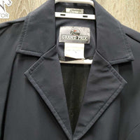 Technical Show Jacket, zipper, buttons *vgc, rough button hole threads, seam puckers