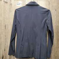 Technical Show Jacket, zipper, buttons *vgc, rough button hole threads, seam puckers