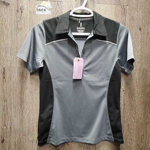 SS Polo Shirt, 1/4 button Up *xc