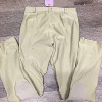 Riding Tight Breeches ?Jodphurs, Wide Cuff, Pull On *vgc, undone stitching, older?
