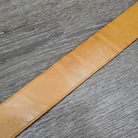 1.75" Wide Leather Polo Belt, Brass Buckle *like new/xc, mnr stains
