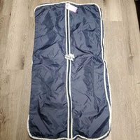 Nylon Garment Bag *vgc, older, seam puckers
