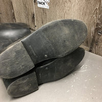 Tall Soft Lined Rubber Riding Boots *gc, v.dirty, scuffs, older, scrapes, scratches
