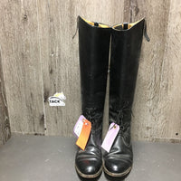 Field Boots, Pull On *gc, older, mnr rubs, scratches, rubs & dirt/residue, v.rubbed heels
