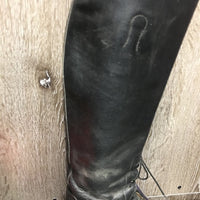 Field Boots, Pull On *gc, older, mnr rubs, scratches, rubs & dirt/residue, v.rubbed heels
