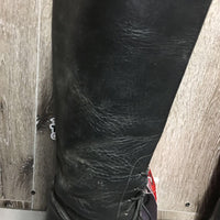 Field Boots, Pull On *gc, older, mnr rubs, scratches, rubs & dirt/residue, v.rubbed heels
