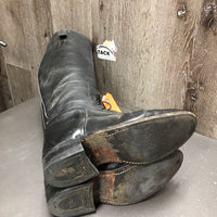 Field Boots, Pull On *gc, older, mnr rubs, scratches, rubs & dirt/residue, v.rubbed heels
