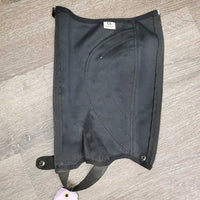 JUNIORS Pr Synthetic Half Chaps *gc, dirt, faded, rubs
